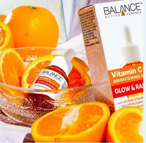 Balance Active Formula Vitamin C Brightening Face Serum Radiance Glow