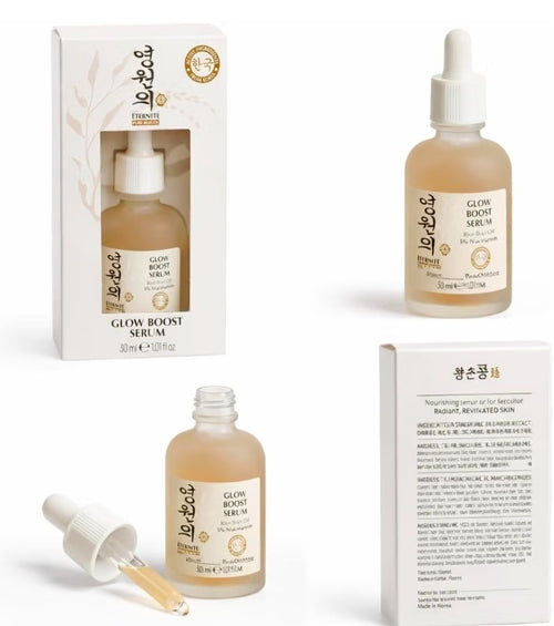 Eternité Pure Beauty Glow Boost Hydrating Face Serum Moisturiser Vit C 30ml