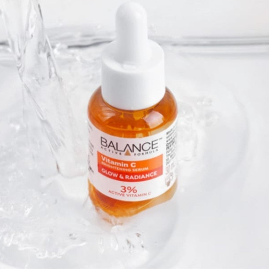 Balance Active Formula Vitamin C Brightening Face Serum Radiance Glow